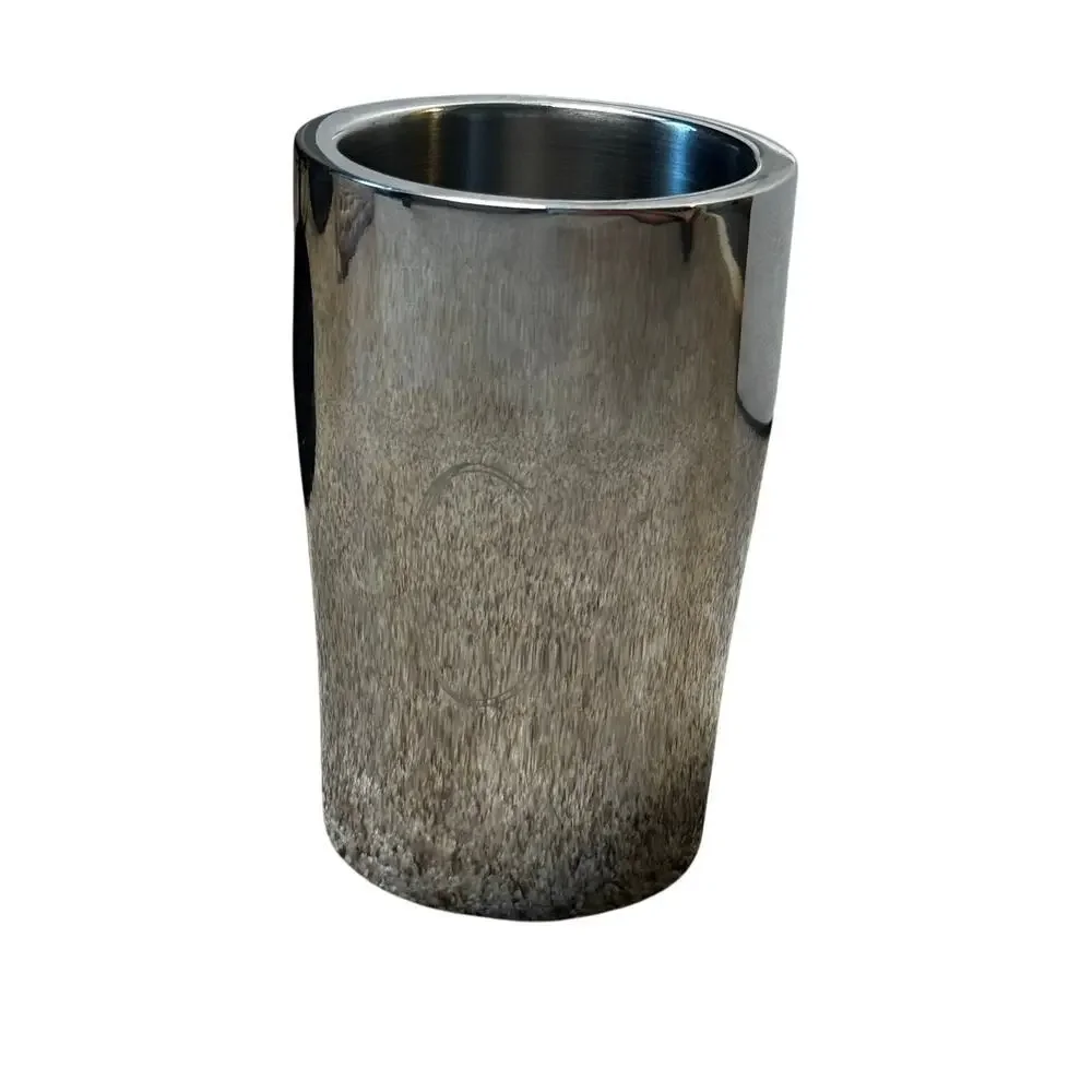 Crate & Barrel Wine/Champagne Cooler Classic Chiller with faint 